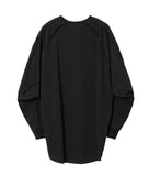 Raw Edge Sculpted Long Sleeve