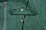 PIPING WOOL BIKER JACKET