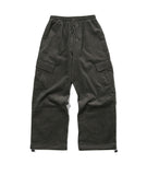 Corduroy Wide Over Cargo Pants