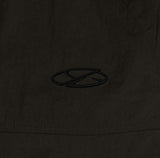 Symbol Logo Track Shirring Zip-Up