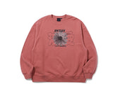 STITCH SLOGAN FLOWER CREWNECK