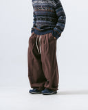 3 tuck Cotton balloon pants