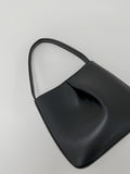 Pintuck Square Handbag