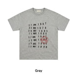 Time crop short-sleeve t-shirt