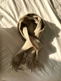 Fade wool muffler