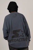 Attractive Pigment Long Sleeve T-shirt