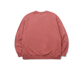 STITCH SLOGAN FLOWER CREWNECK