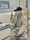 Compact trucker jacket