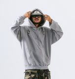 Damage Overfit Sweat Hoodie