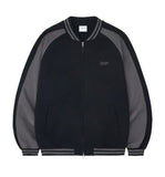 Sweat Color Matching Varsity Jacket