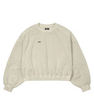 Vintage Panel Cropped Sweatshirt