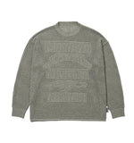 Total Logo Drop Needle Sweater