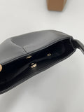 Pintuck Square Handbag