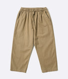 Core wide washed linen pants