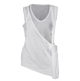Asymmetrical Layered Sleeveless