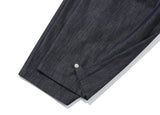 DENIM PINTUCK SLACKS