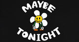 MAYBE TONIGHT Comics Flower Drawing Sweatshirt