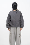 Basic Windbreaker Hooded Jacket