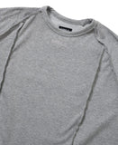 Raw Edge Sculpted Long Sleeve