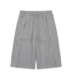 One Tuck Jersey Bermuda Shorts
