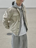 Compact trucker jacket