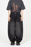 Ad Cut Line Washing Denim