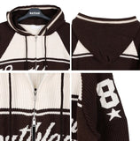 South Knitwear Hooded Zip-Up