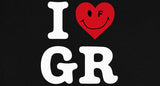 Small I Heart Smile GR Hood Zip-up
