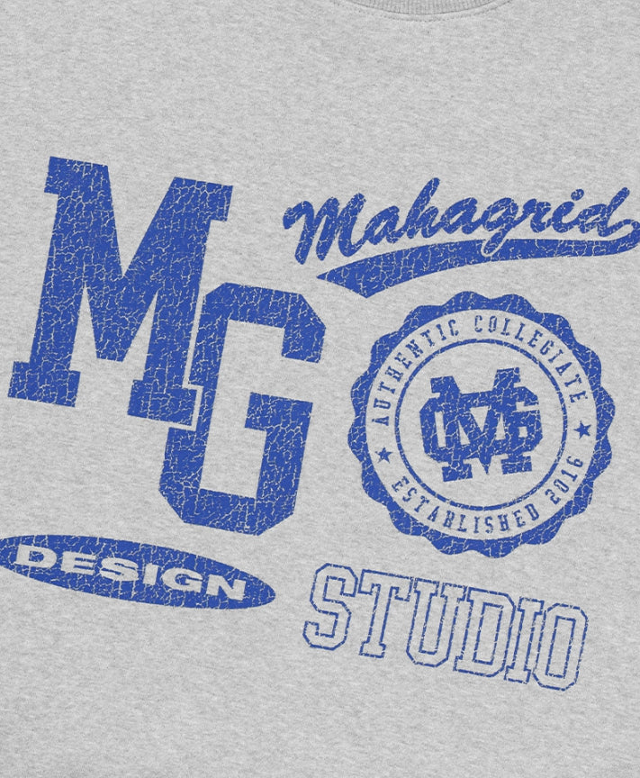 mahagrid(マハグリッド) - バーシティーロゴスウェットシャツ