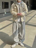 Compact trucker jacket