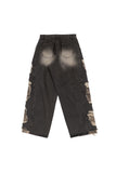 Keren Damage Camo Denim