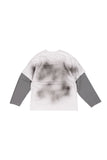 Caron Dirty Layered Long Sleeve T-Shirt
