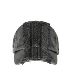 Lace Trimming Washed Cap