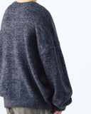 Fluffy Oversized Two Tone Knit