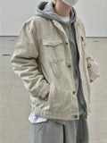 Compact trucker jacket