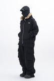 Rebe Raccoon Hooded Zip-Up