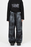 Kefi Front Pocket Painting Washed Dart Pants