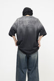 Limer embroidery pigment short sleeve t-shirt
