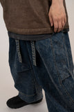 Noah Belted Setup Denim