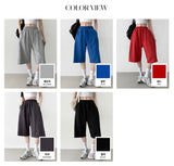 Sense Fit Knee Length Banding Cotton Shorts