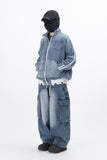 Corn Track Denim Jacket