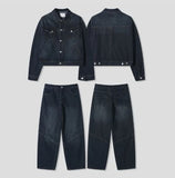 Hachi cut denim pants