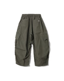 [AG] Ripstop Cargo Shirring Balloon Pants