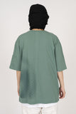 Half Punk Tone Boxy Short Sleeve T-Shirt
