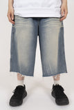 Vintage Cut Half Denim
