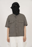 Kisa Pocket Crop Check Shirt