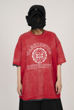 University Washing Short Sleeve T-Shirt