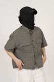 Kisa Pocket Crop Check Shirt