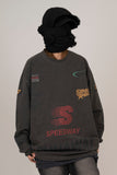 Attractive Pigment Long Sleeve T-shirt