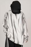 Ken Oil Washing Waffle Long Sleeve T-Shirt